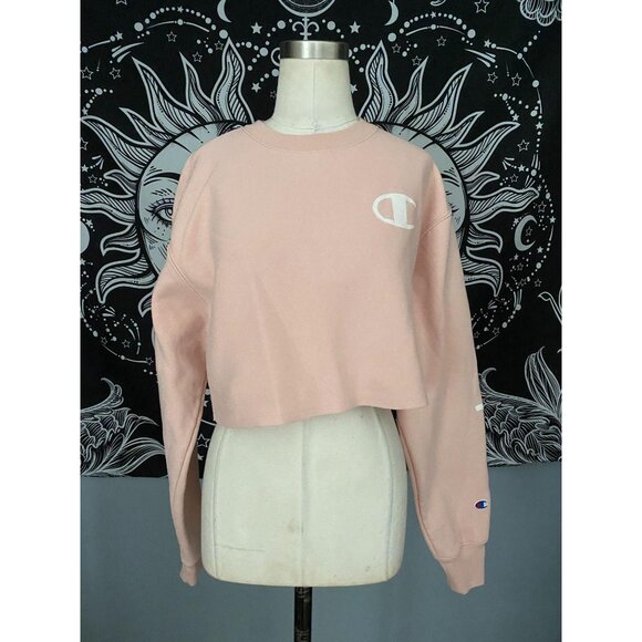 Champion Womens Reverse Weave Cropped Sweatshirt  XS - Picture 5 of 6